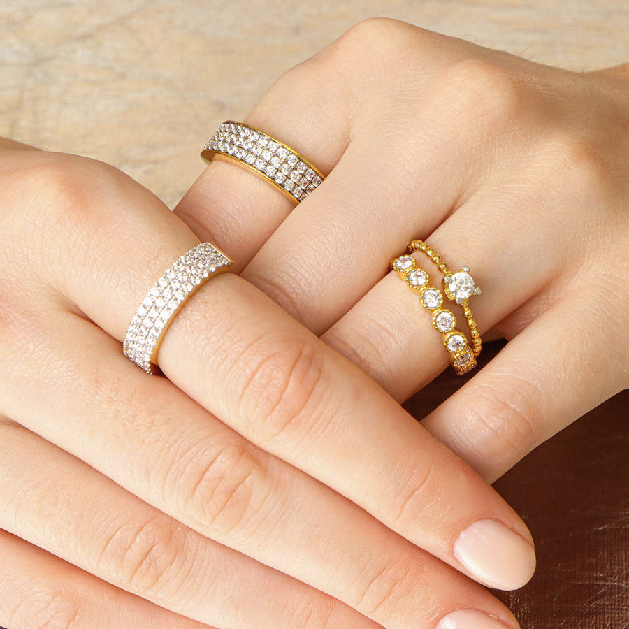 Lab-Grown 0.39 Ct Stars of The Show Statement Ring
