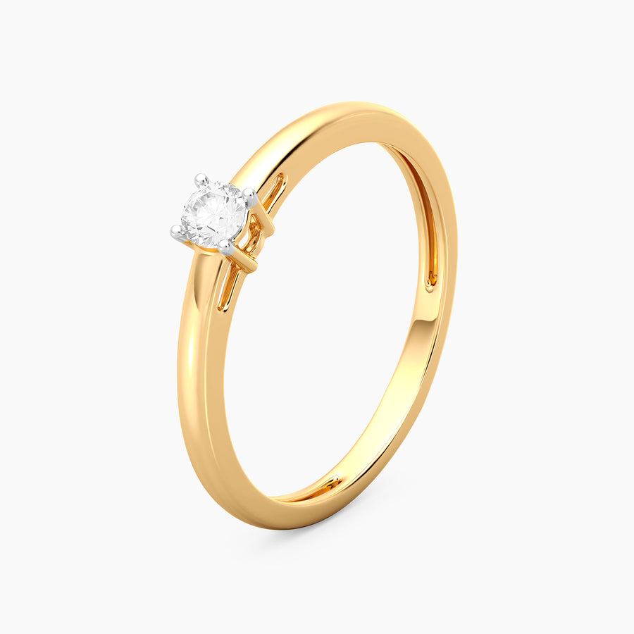 Lab-Grown 0.11 Ct Signature Solo Ring