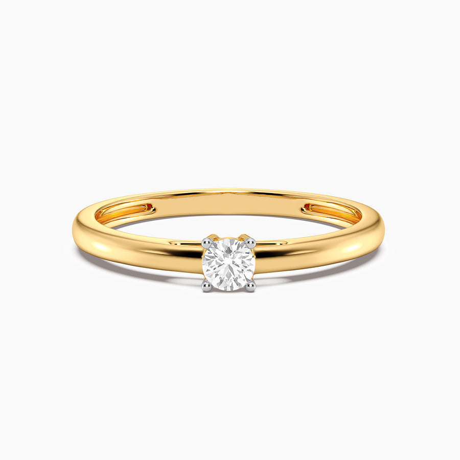 Lab-Grown 0.11 Ct Signature Solo Ring