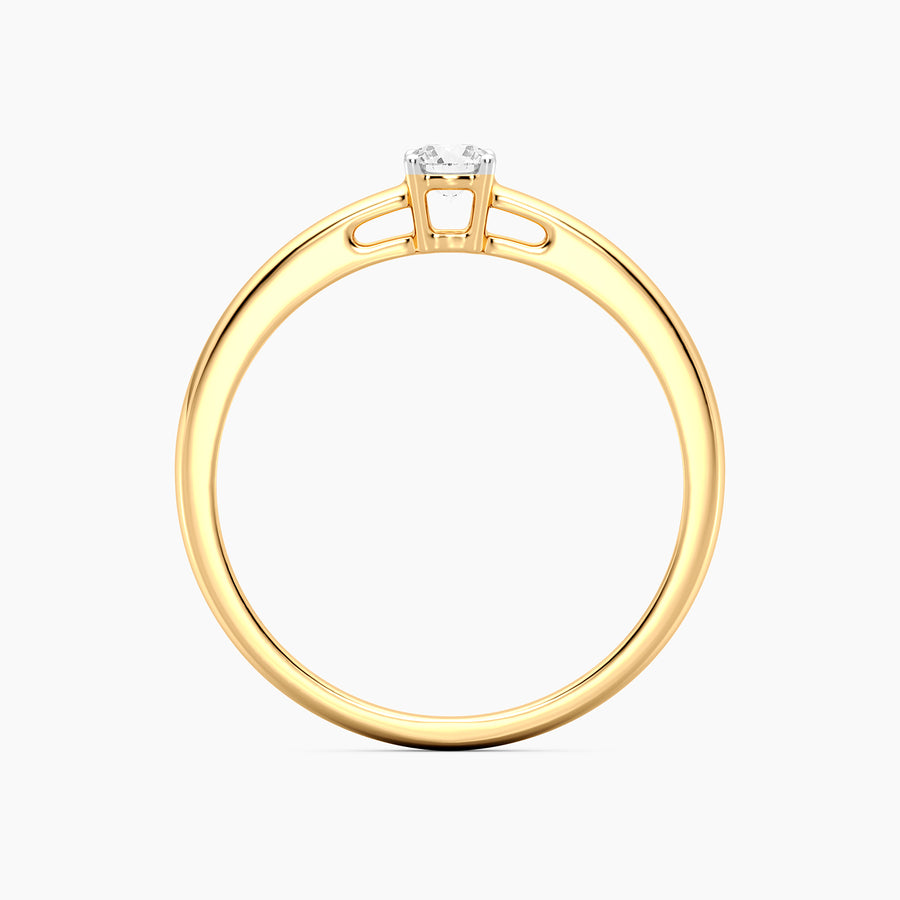 Lab-Grown 0.13 Ct Signature Solo Ring
