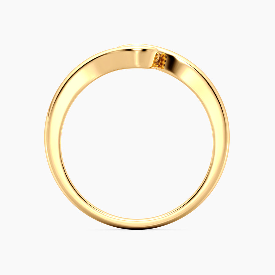 Lab-Grown 0.13 Ct Palms Ring