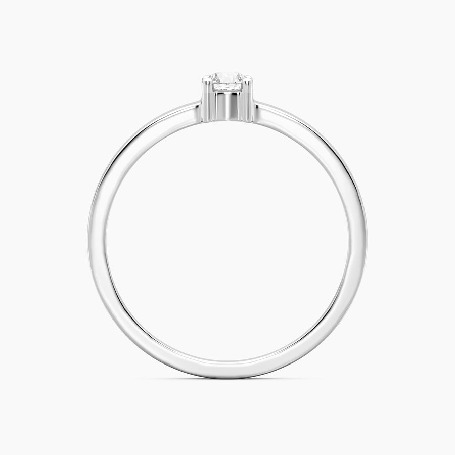 Lab-Grown 0.13 Ct Diamond Solo Band Ring