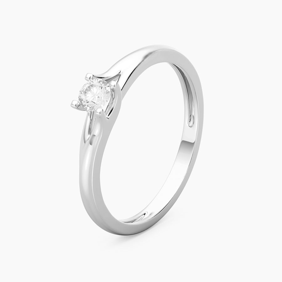 Lab-Grown 0.20 Ct Roots Solo Ring