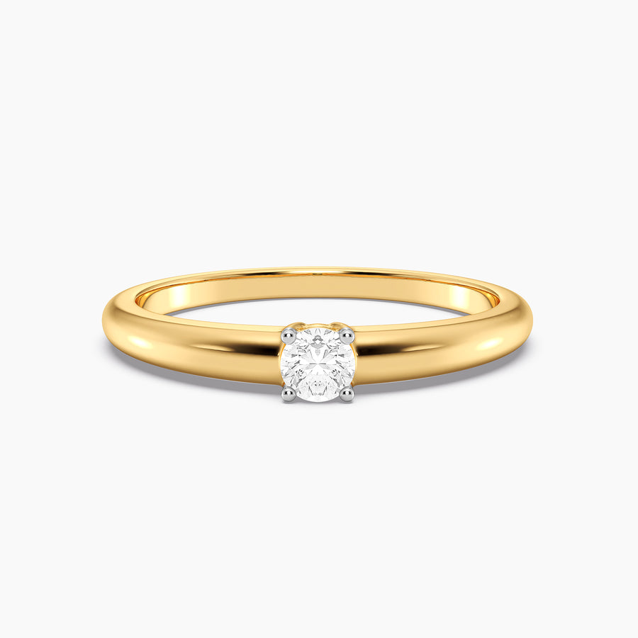 Lab-Grown 0.13 Ct Solstice Ring