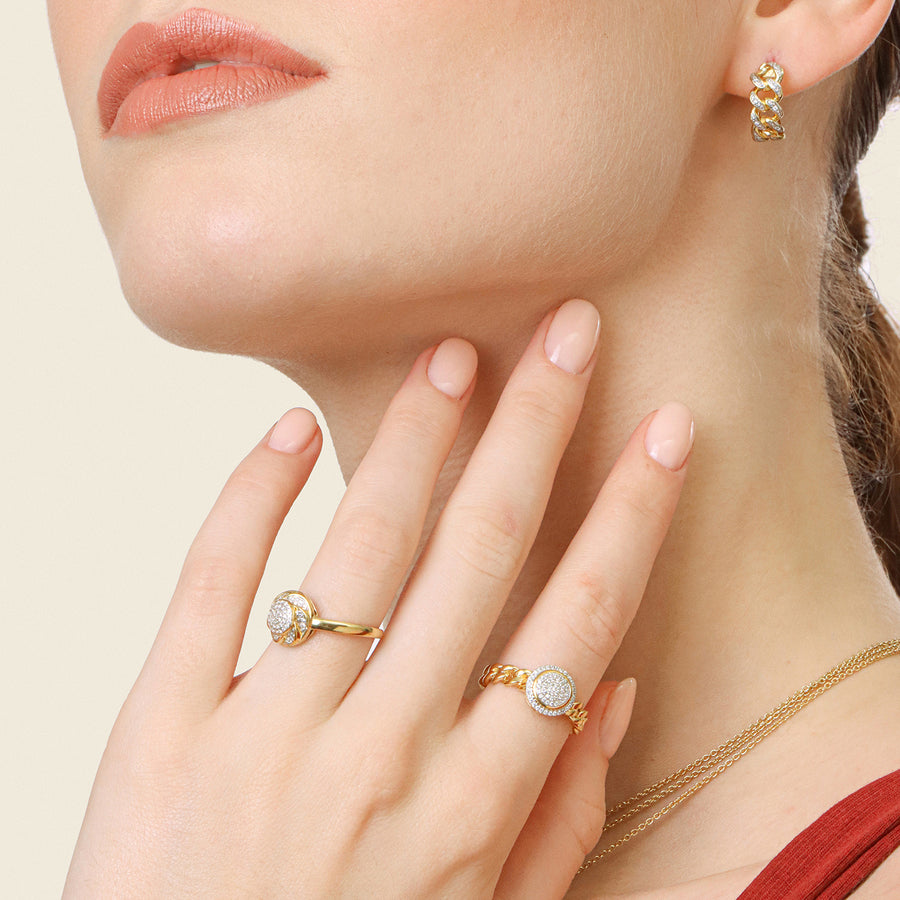 Lab-Grown Bloom Statement Ring