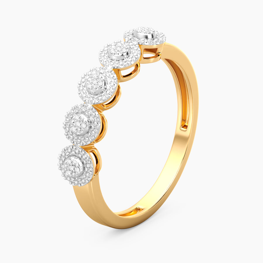 Lab-Grown Diamond Bezel Stackable Ring