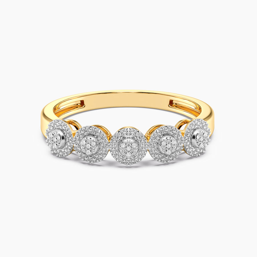 Lab-Grown Diamond Bezel Stackable Ring
