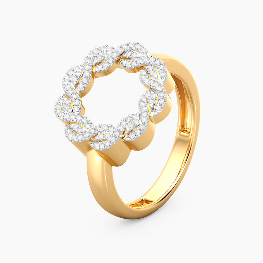 Lab-Grown Family Knot Statement Ring