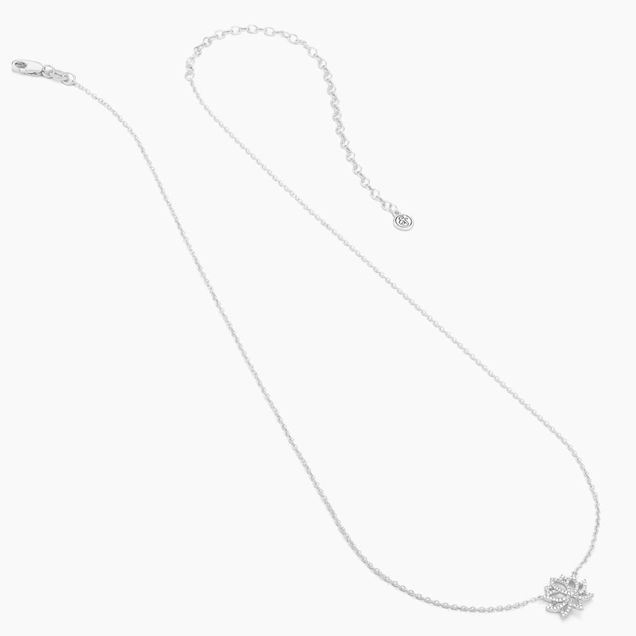 Blooming Lotus Pendant Necklace