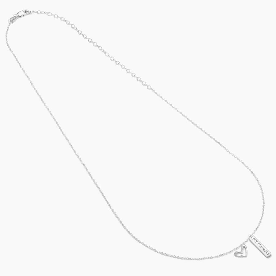 I Love You More Pendant Necklace