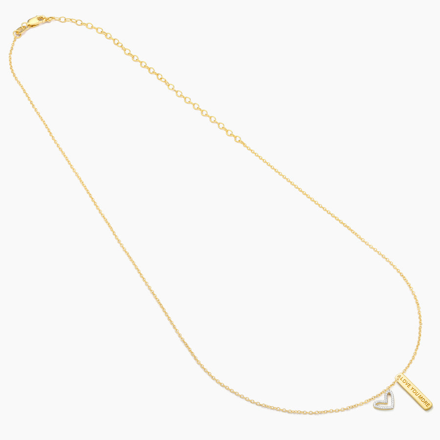 I Love You More Pendant Necklace