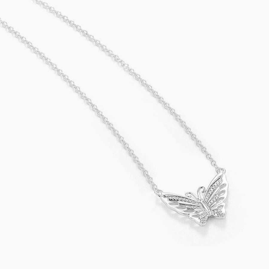 diamond butterfly pendant necklace