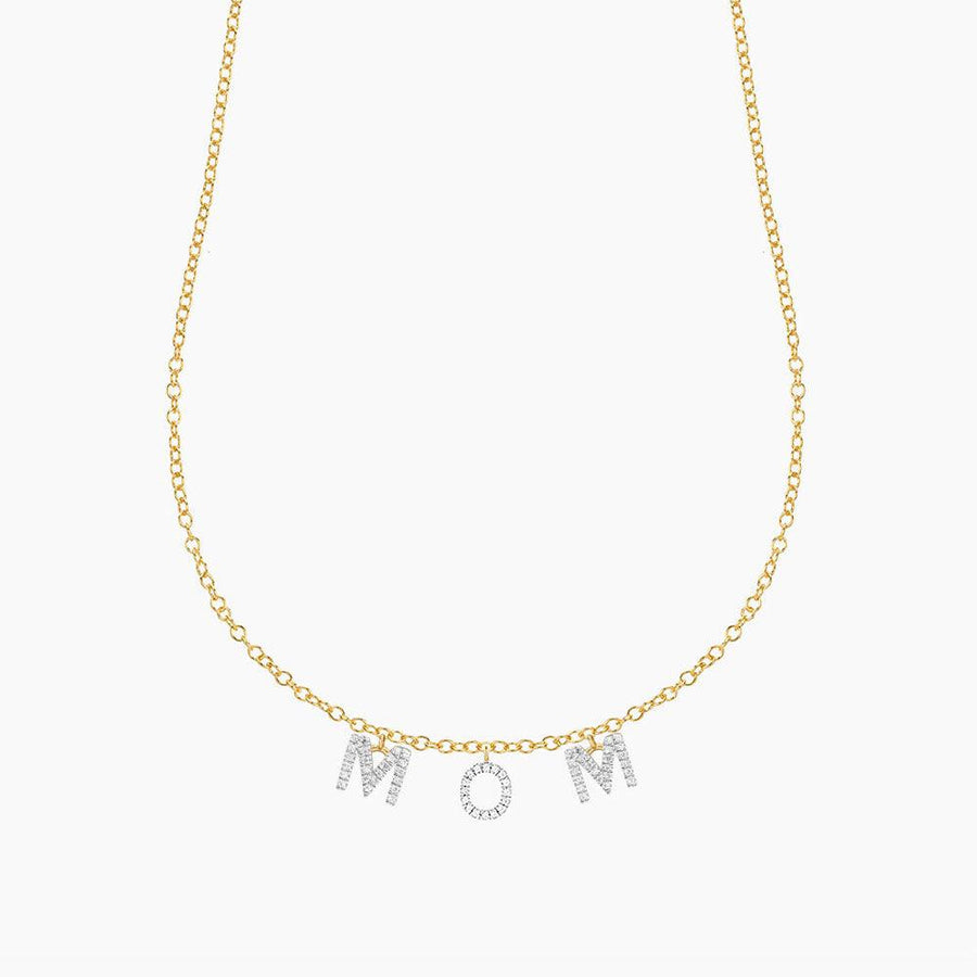 Love You Mom Pendant Necklace - Ella Stein 