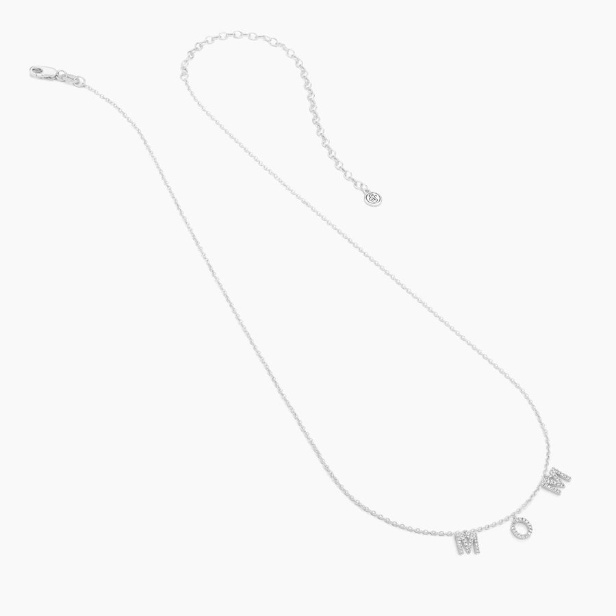Love You Mom Pendant Necklace