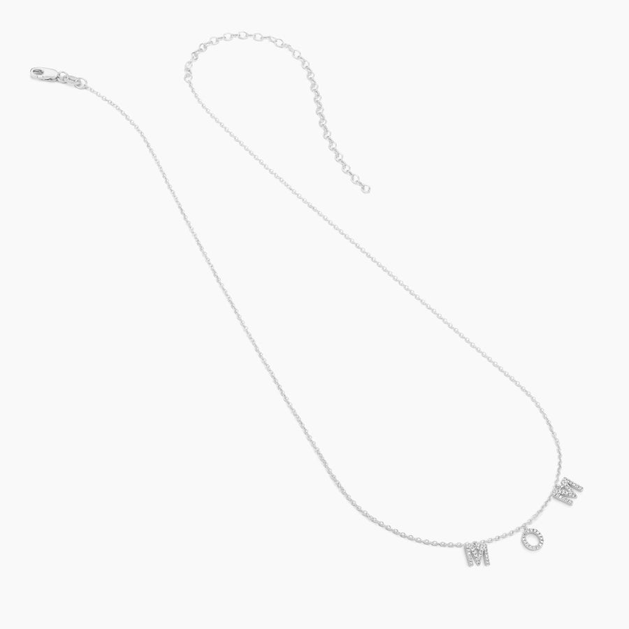 Love You Mom Pendant Necklace