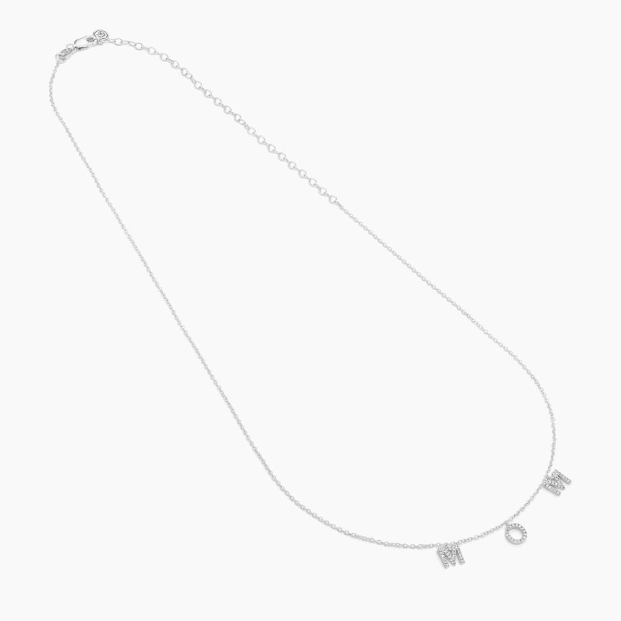 Love You Mom Pendant Necklace