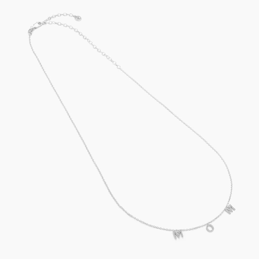 Love You Mom Pendant Necklace