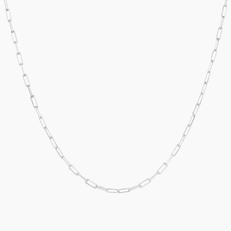 Petite Paperclip Chain Necklace - Ella Stein 