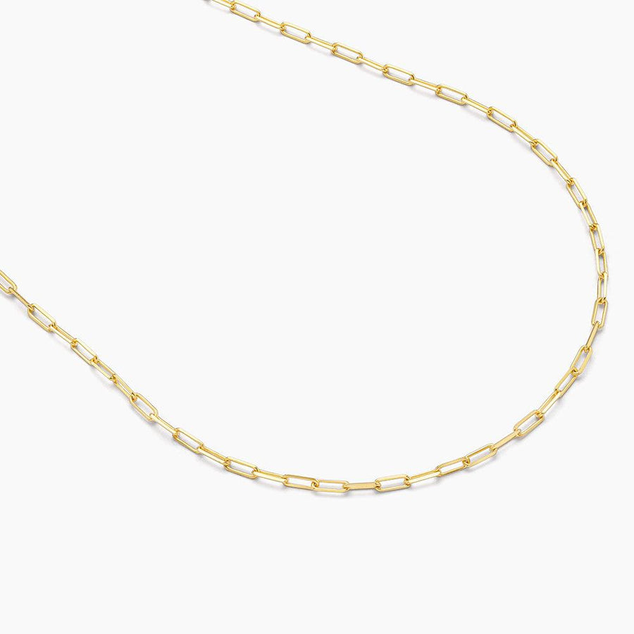 Petite Paperclip Chain Necklace