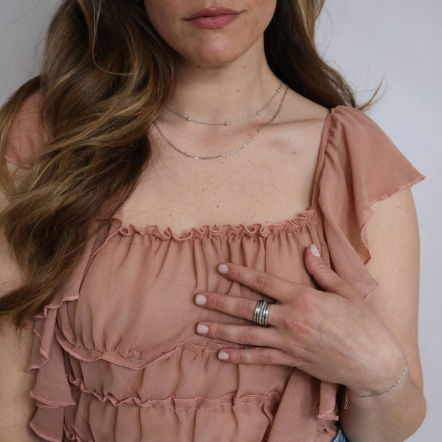 Petite Paperclip Chain Necklace