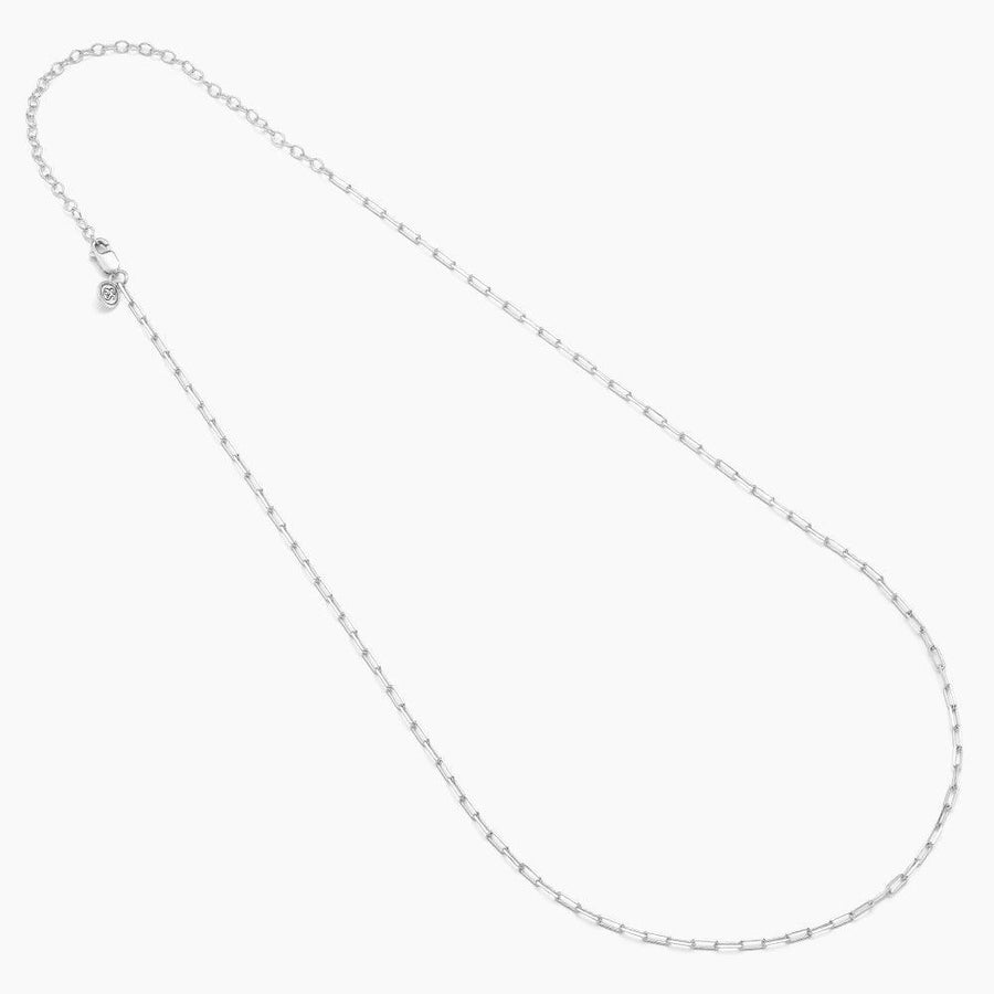 Petite Paperclip Chain Necklace - Ella Stein 