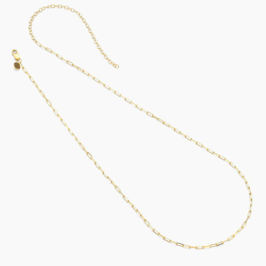 Petite Paperclip Chain Necklace - Ella Stein 