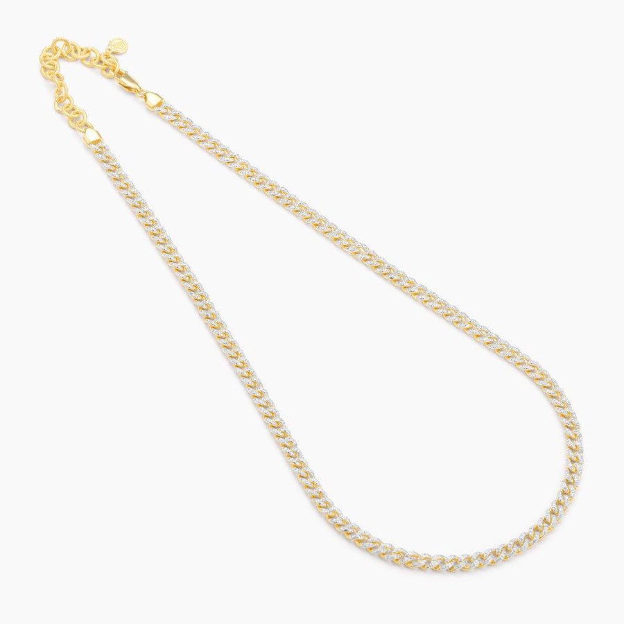 Full Mini Link Cuban Pendant Necklace - Ella Stein 