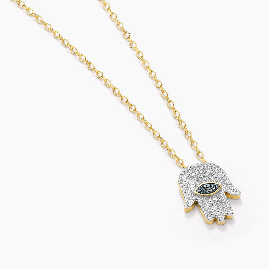 Vibrant Hamsa Pendant Necklace - Ella Stein 