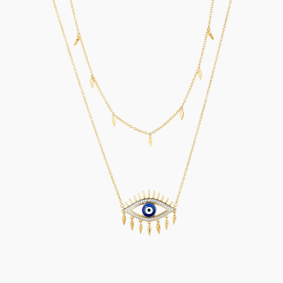 Evil Eye Necklace Set Chain Necklace