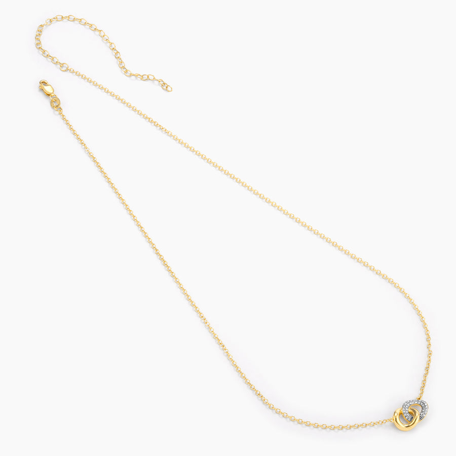 Entwined Discs Pendant Necklace