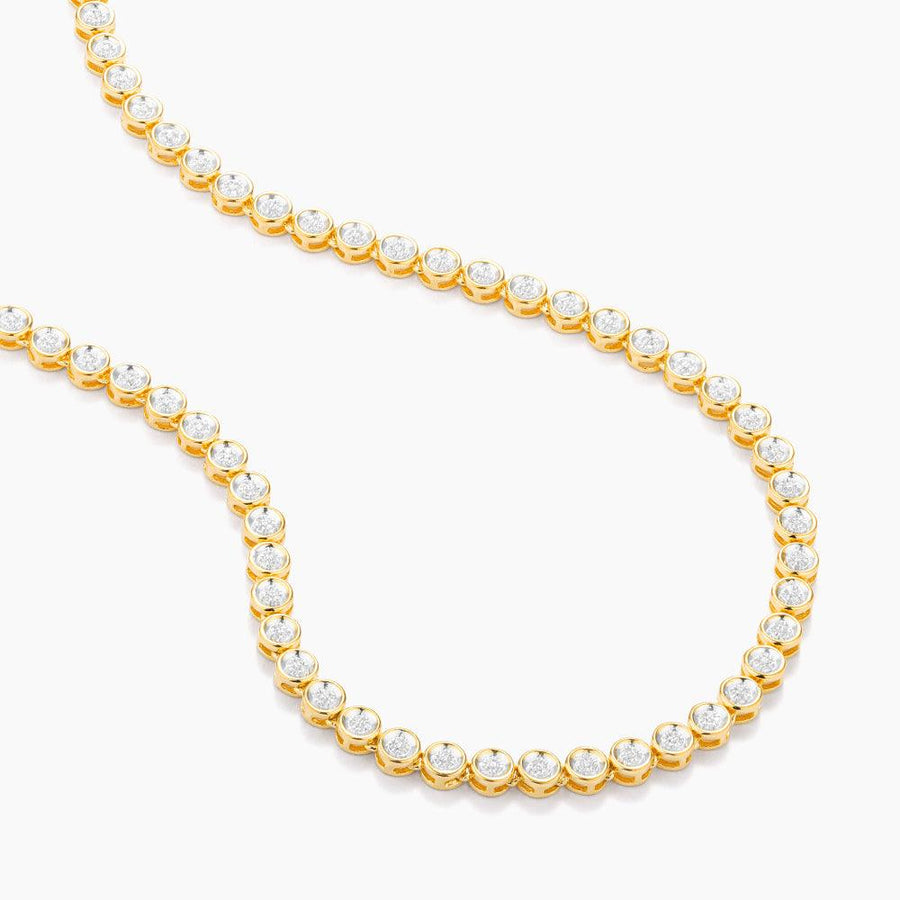 tennis diamond necklace