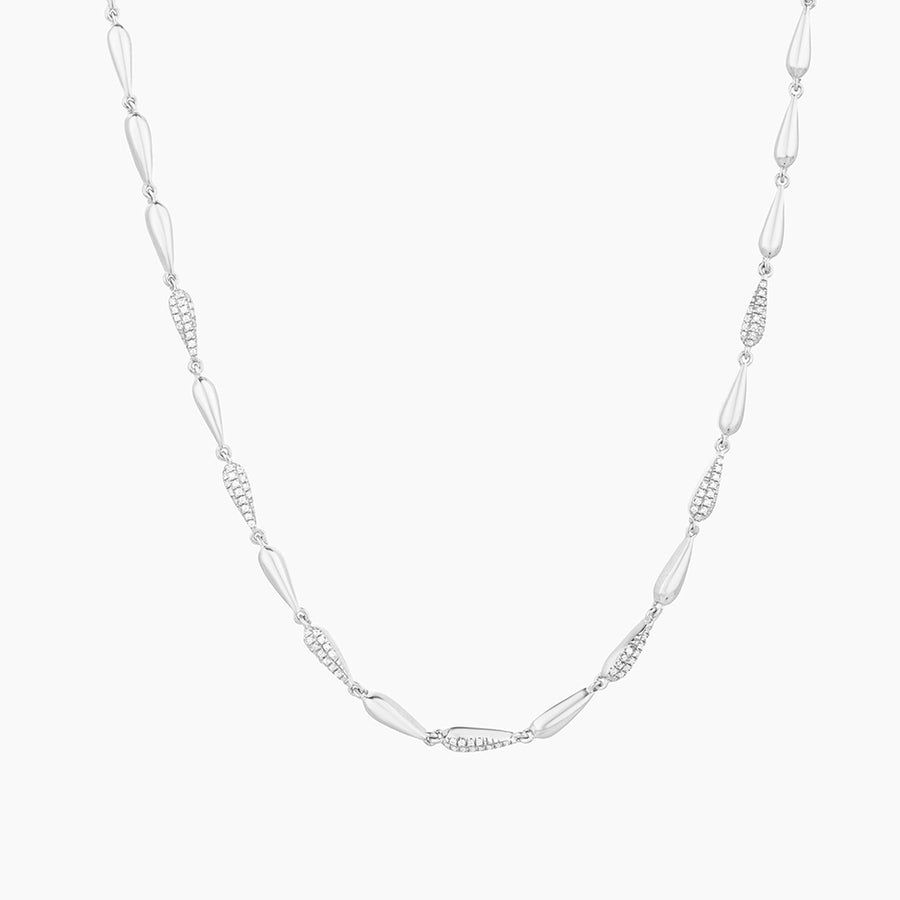Raindrops Falling Chain Necklace