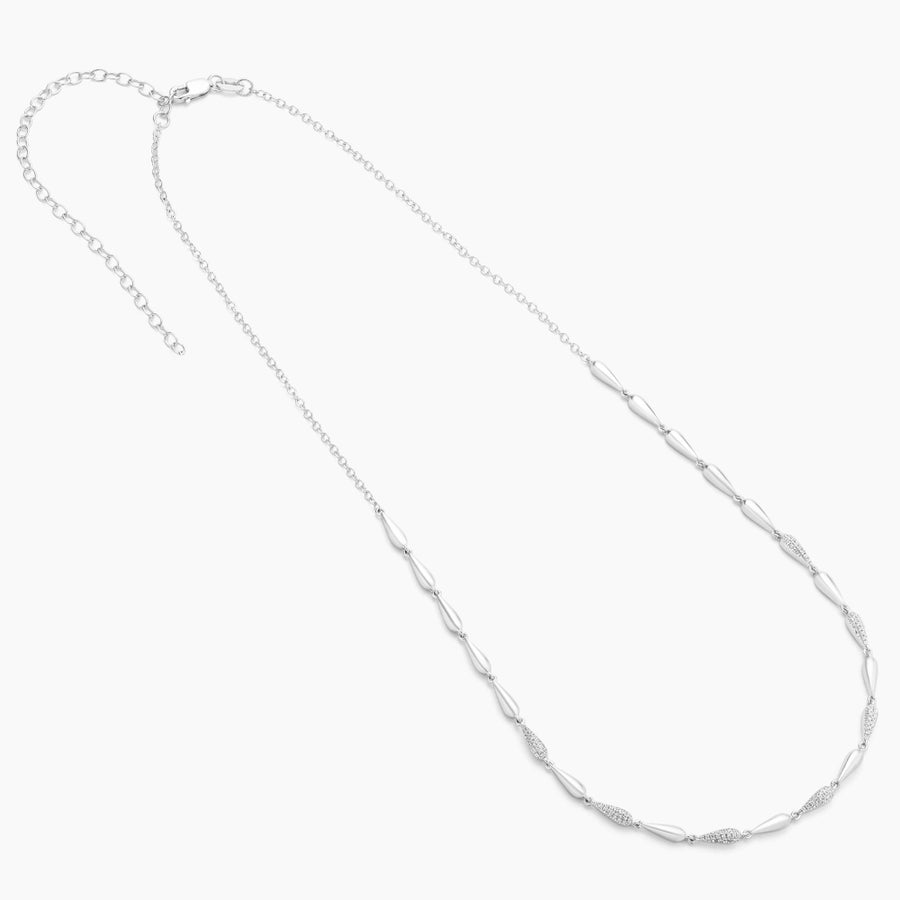 Raindrops Falling Chain Necklace