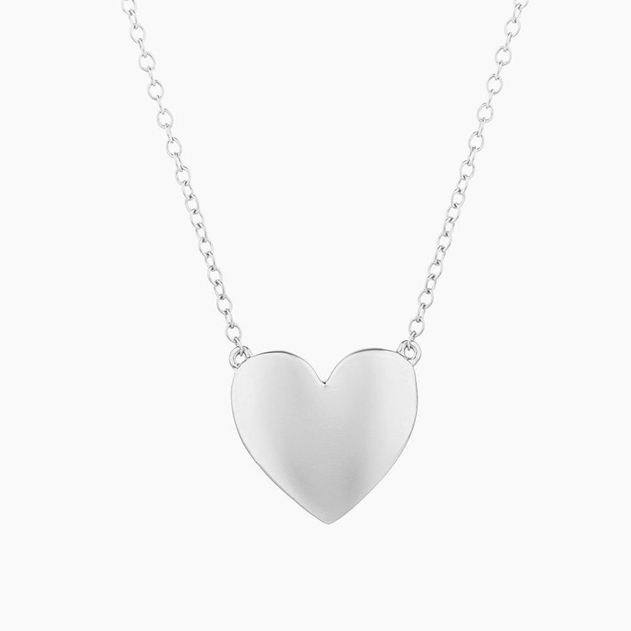 Full Heart Chain Necklace