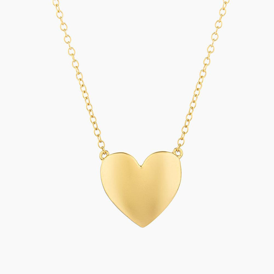 Full Heart Chain Necklace