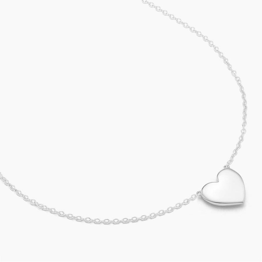 Full Heart Chain Necklace