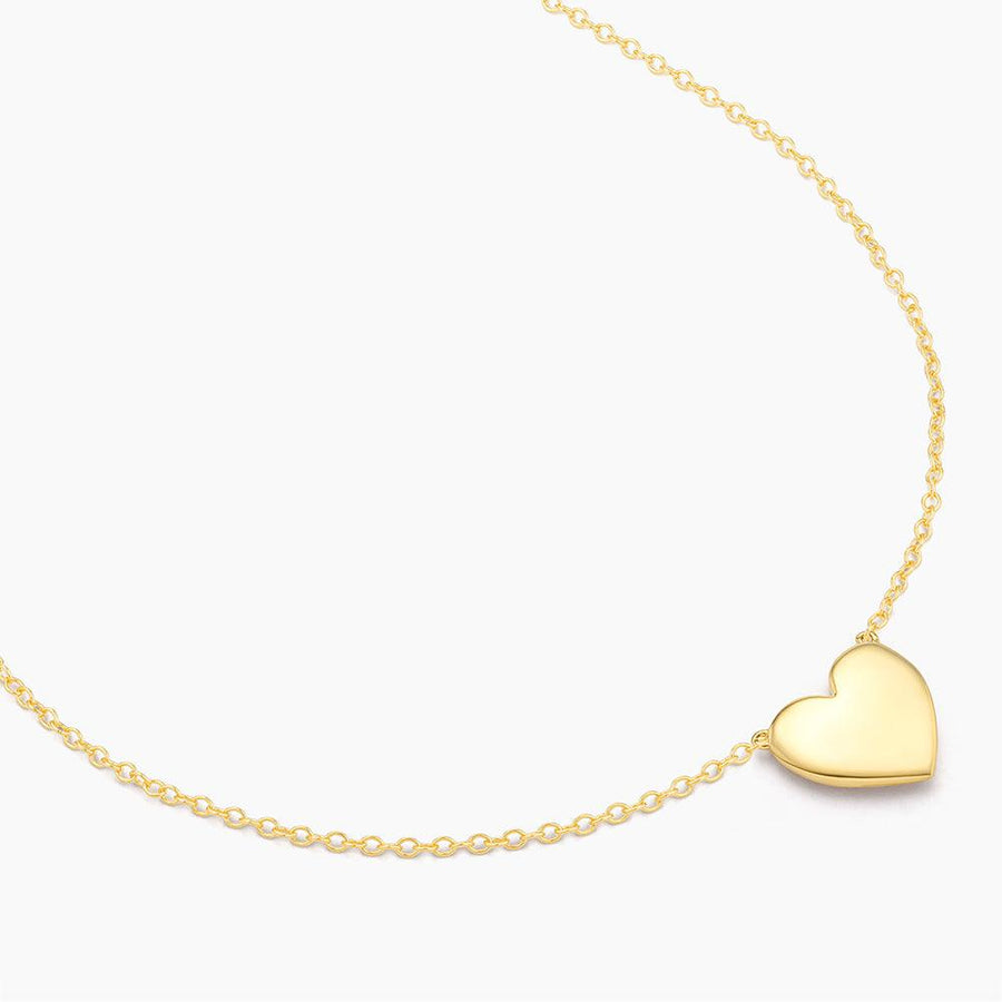 Full Heart Chain Necklace