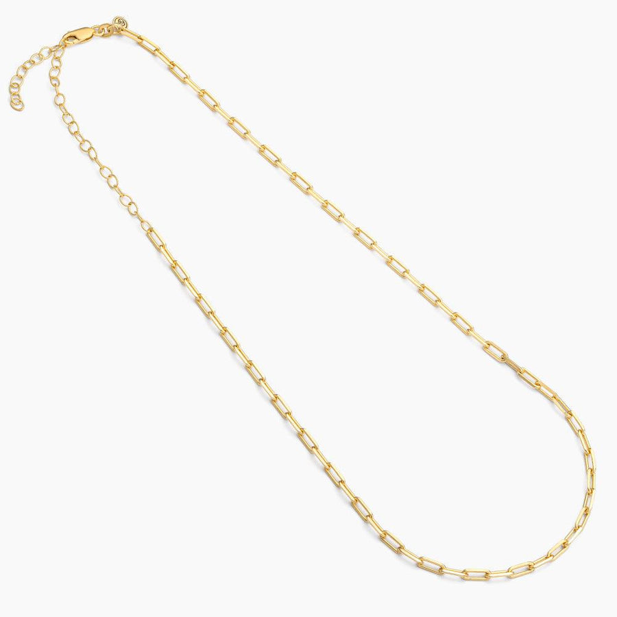 Mini Paperclip Chain Necklace - Ella Stein 