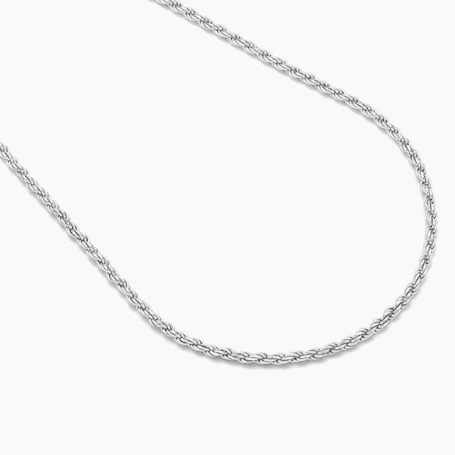 Twisted Rope Chain Necklace