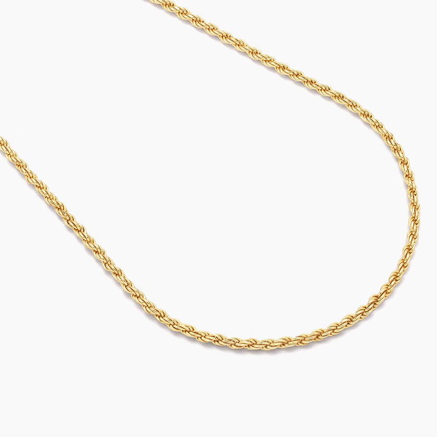 Twisted Rope Chain Necklace