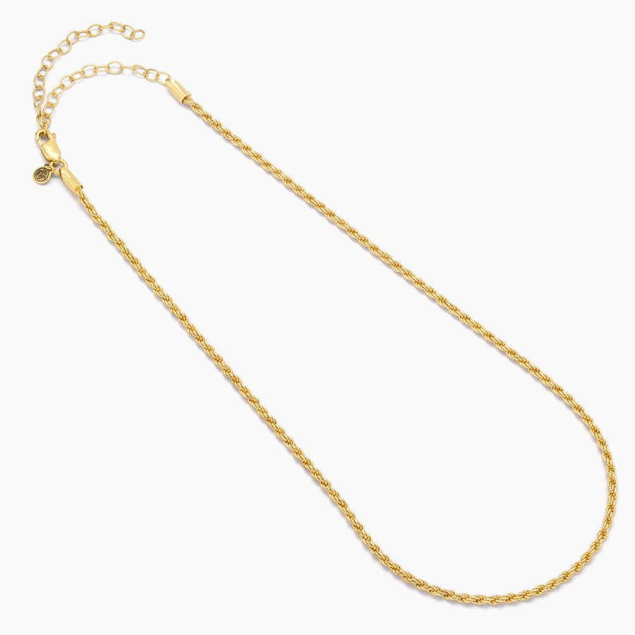 Twisted Rope Chain Necklace