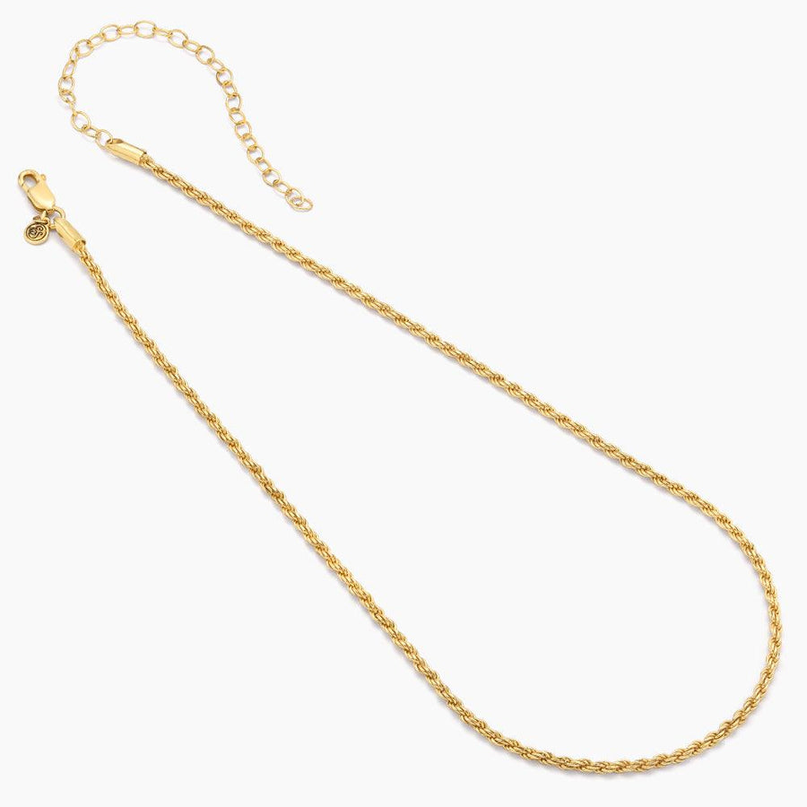 Twisted Rope Chain Necklace