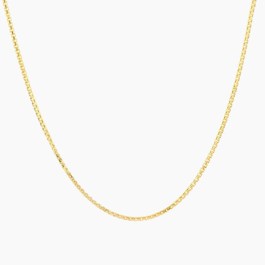 box chain necklace