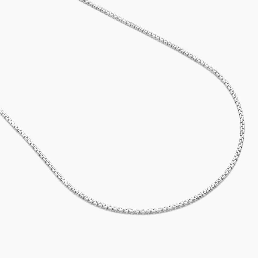 Mini Petite Boxy Chain Necklace - Ella Stein 