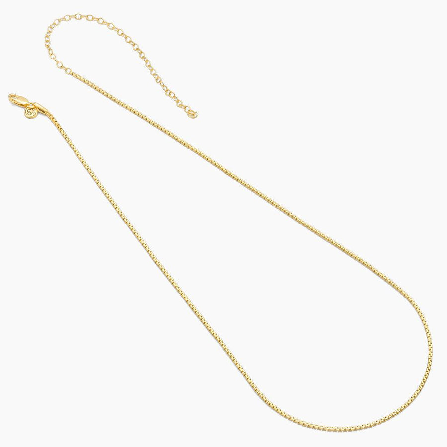 Mini Petite Boxy Chain Necklace - Ella Stein 