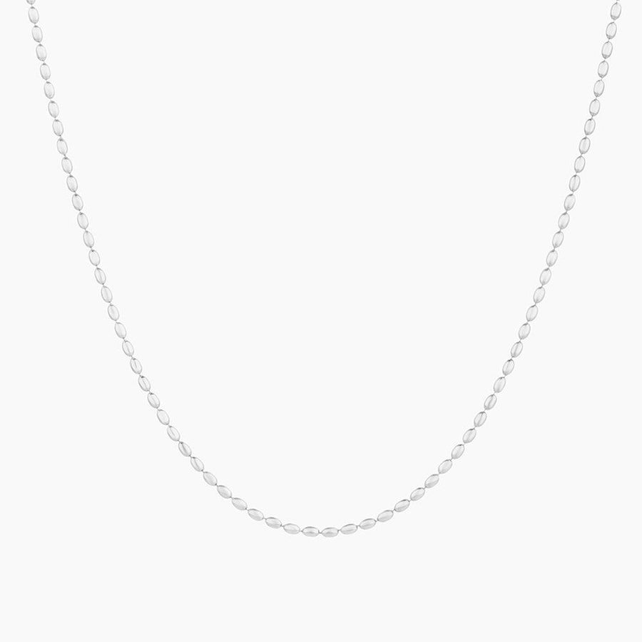 Oval Bead Chain Necklace - Ella Stein 