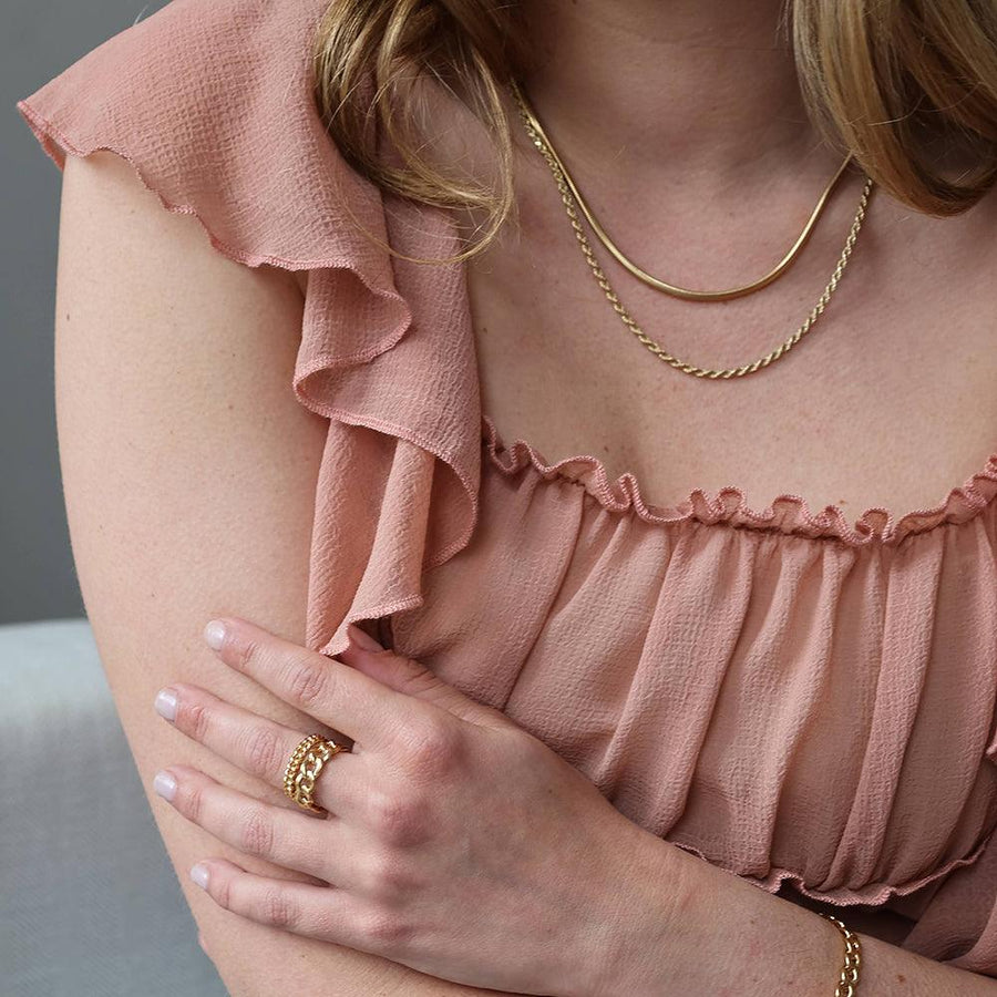 Smooth Snake Chain Necklace