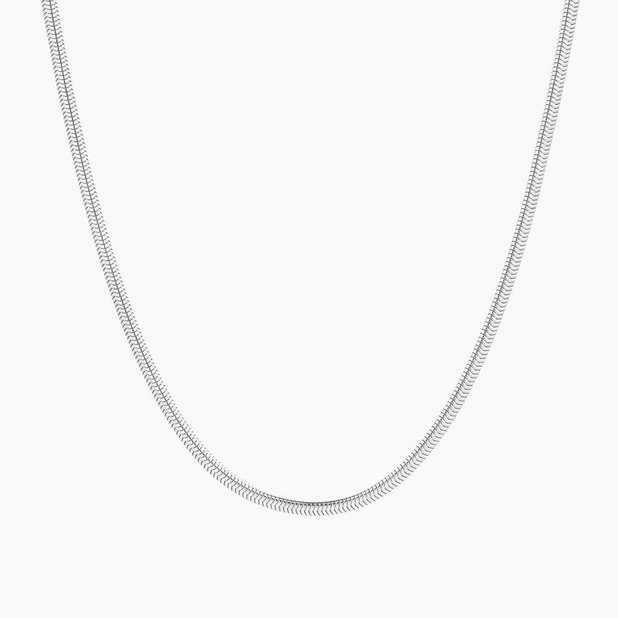 Smooth Snake Chain Necklace - Ella Stein 