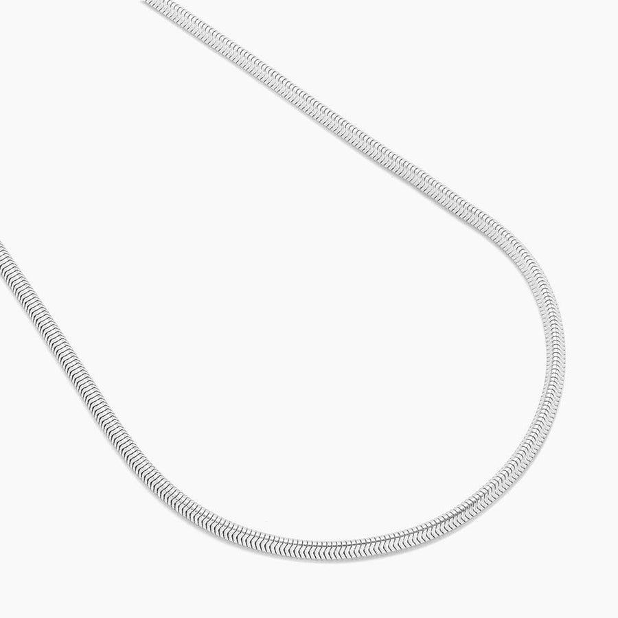 Smooth Snake Chain Necklace - Ella Stein 