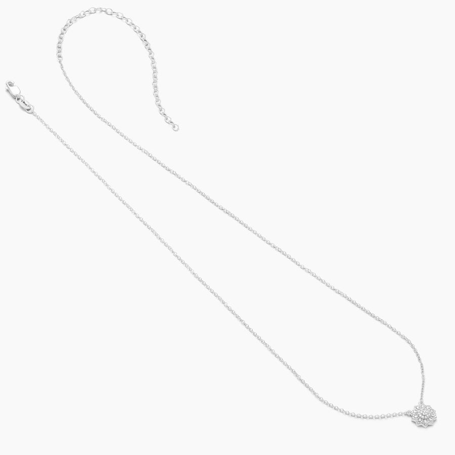 Flower Burst Pendant Necklace